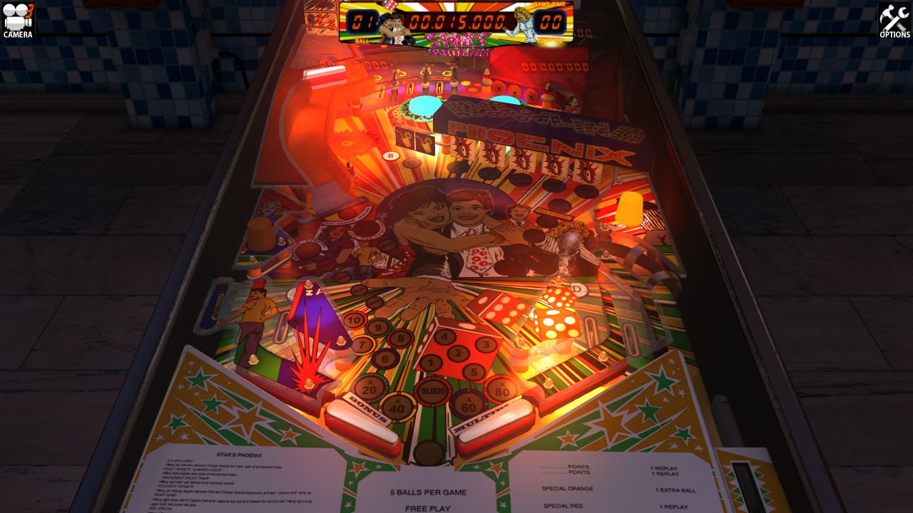 #3. Star's Phoenix Table (Nintendo) Podle: Magic Pixel