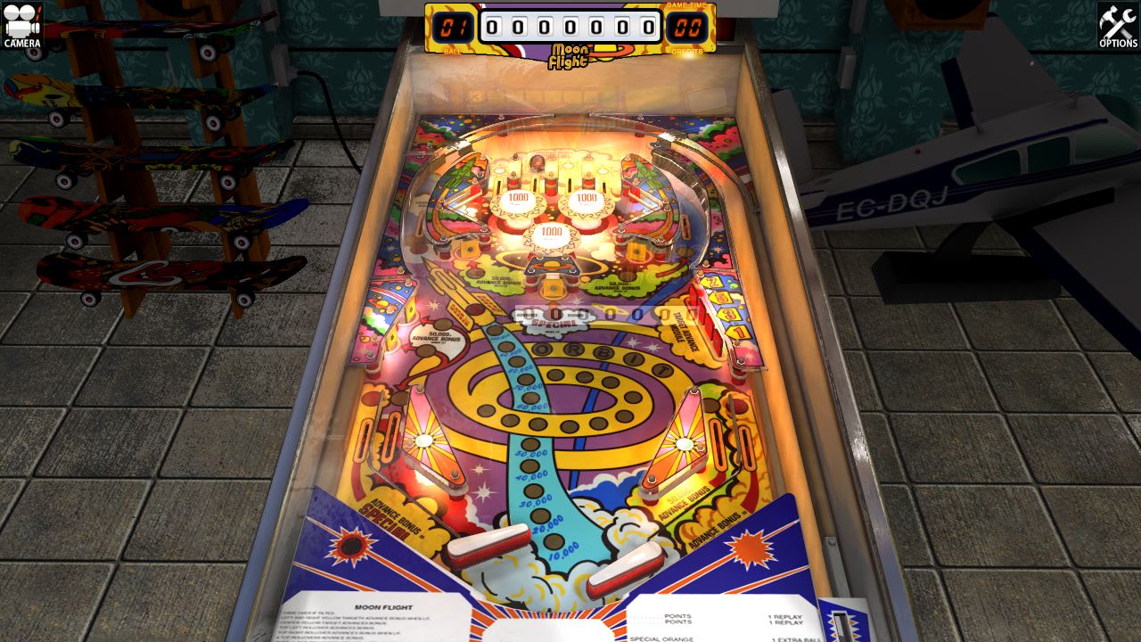 #1. Moon Flight Table (Nintendo) Με: Magic Pixel