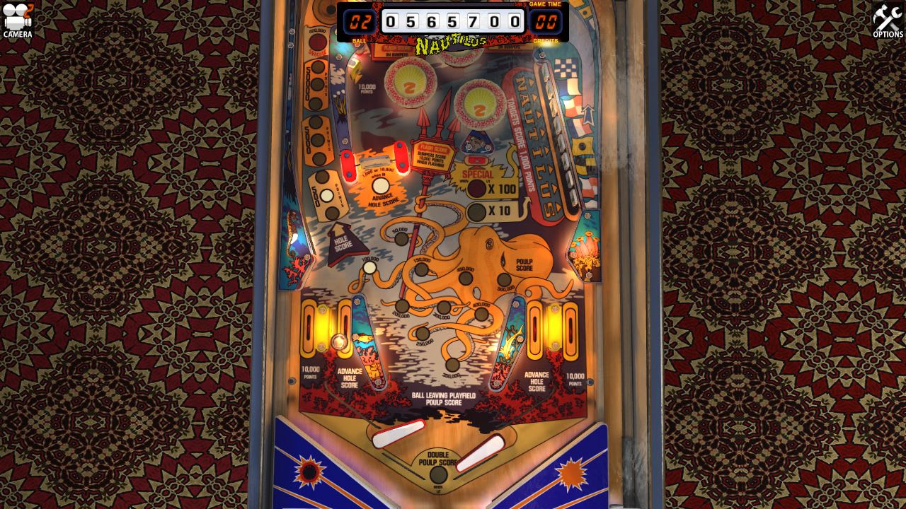 #2. Nautilus Table (Nintendo) Bởi: Magic Pixel