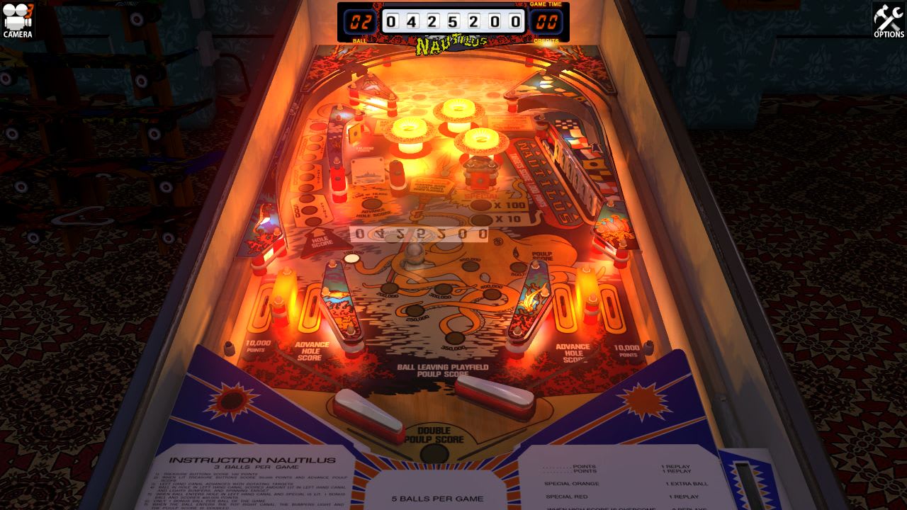 #3. Nautilus Table (Nintendo) Bởi: Magic Pixel