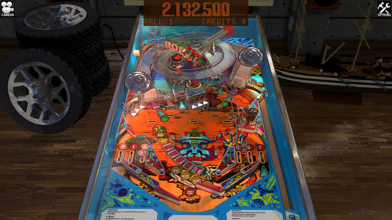 #1. Robot 2018 Table (Nintendo) di: Magic Pixel