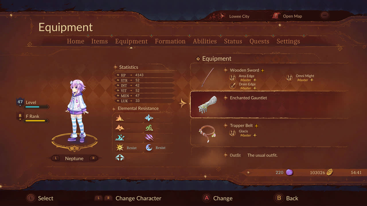 #1. [Enchanted Series] Equipment Set (Nintendo) 게시자: Idea Factory