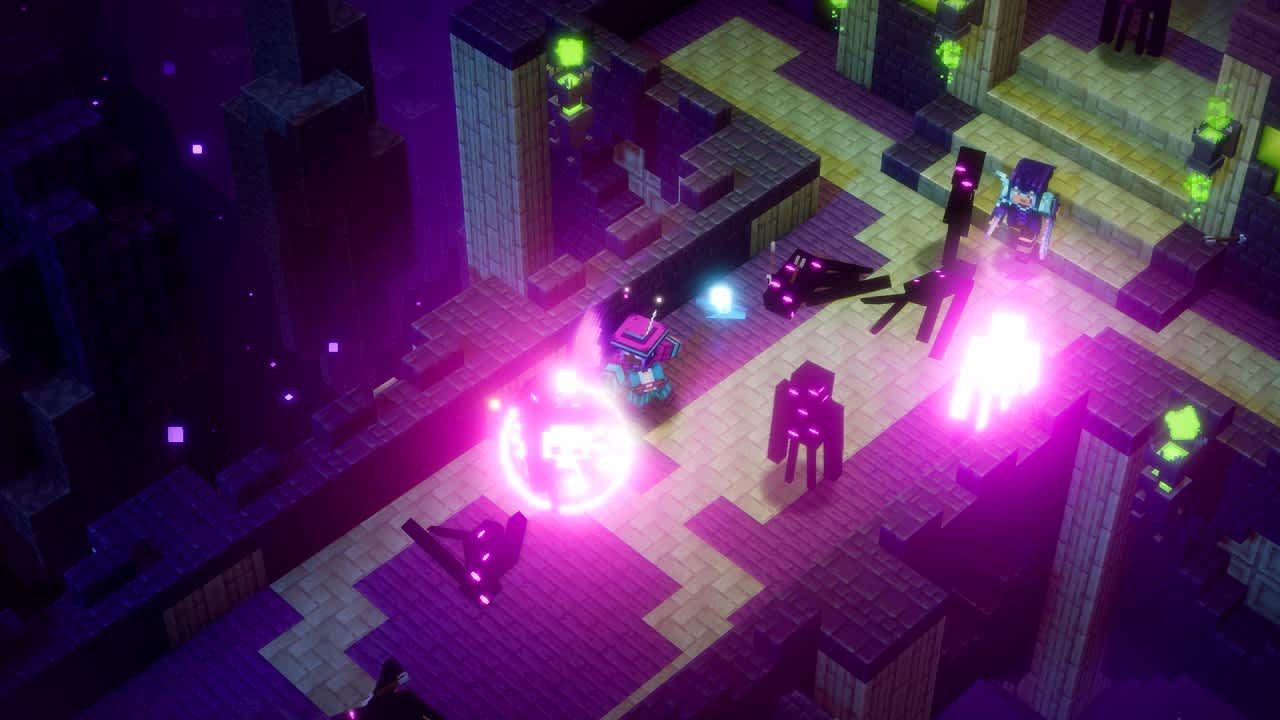 #1. Minecraft Dungeons: Echoing Void (Nintendo) Podle: Mojang