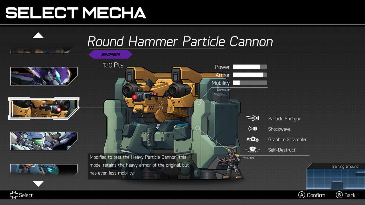 #1. Round Hammer Particle Cannon (Nintendo) 作者: Lightning Games