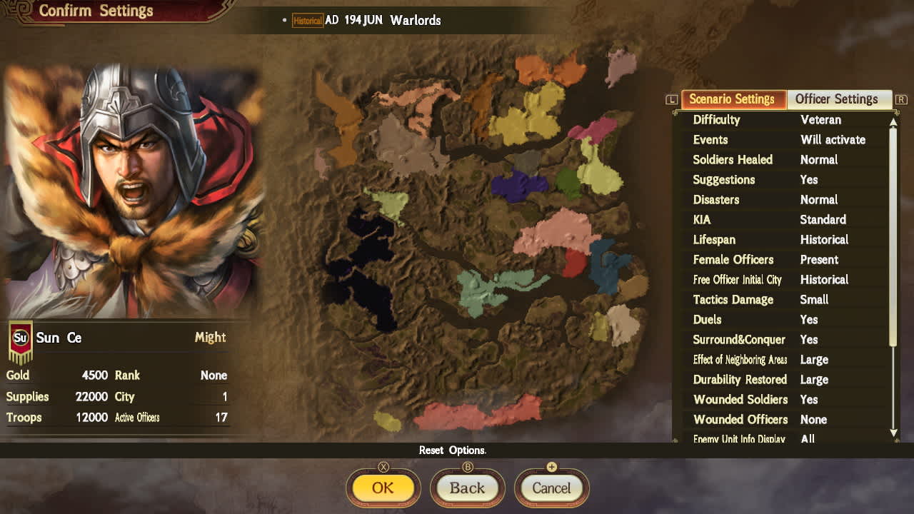 #3. Difficulty [Veteran] & Scenario Settings Set (Nintendo) 由: KOEI TECMO AMERICA