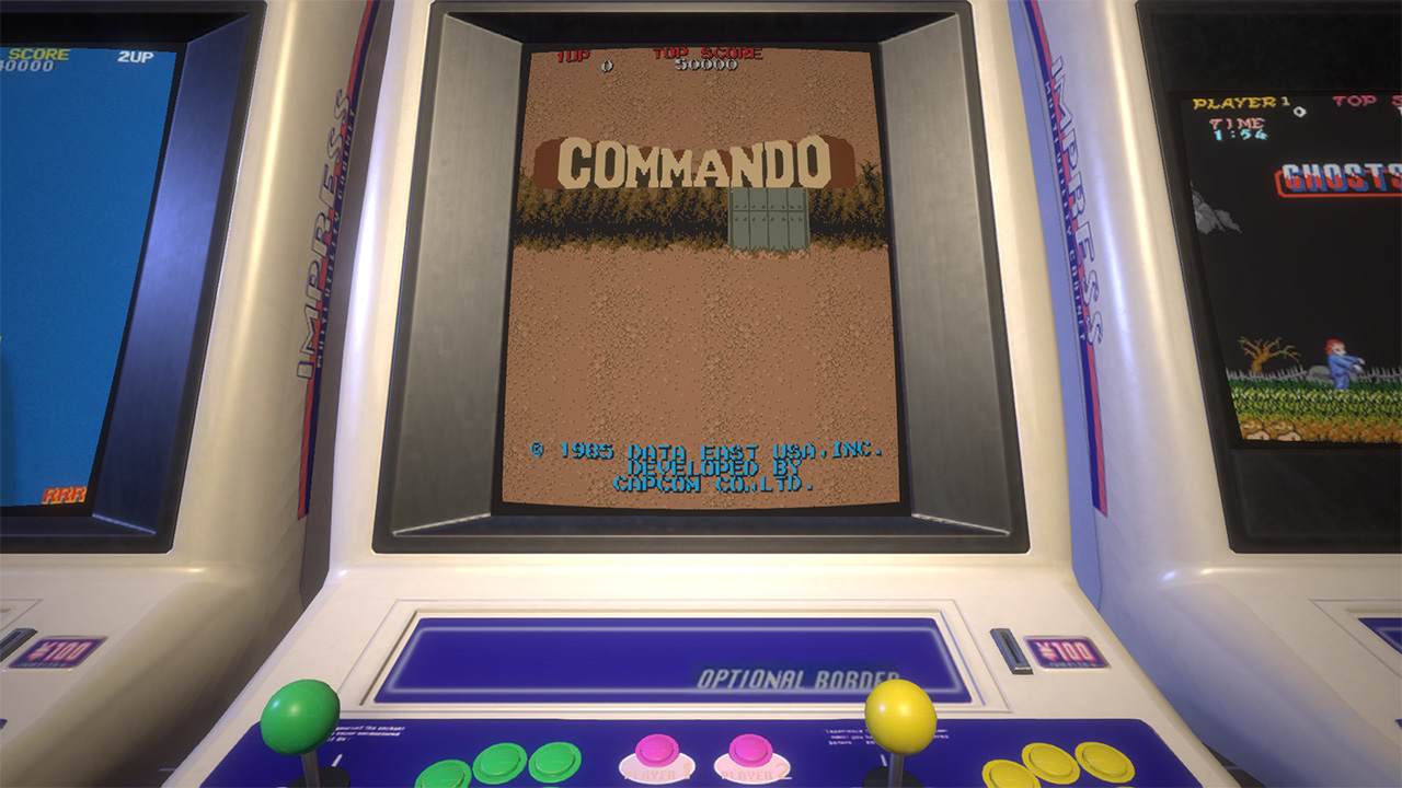 #1. Capcom Arcade Stadium：COMMANDO (Nintendo) Podle: CAPCOM