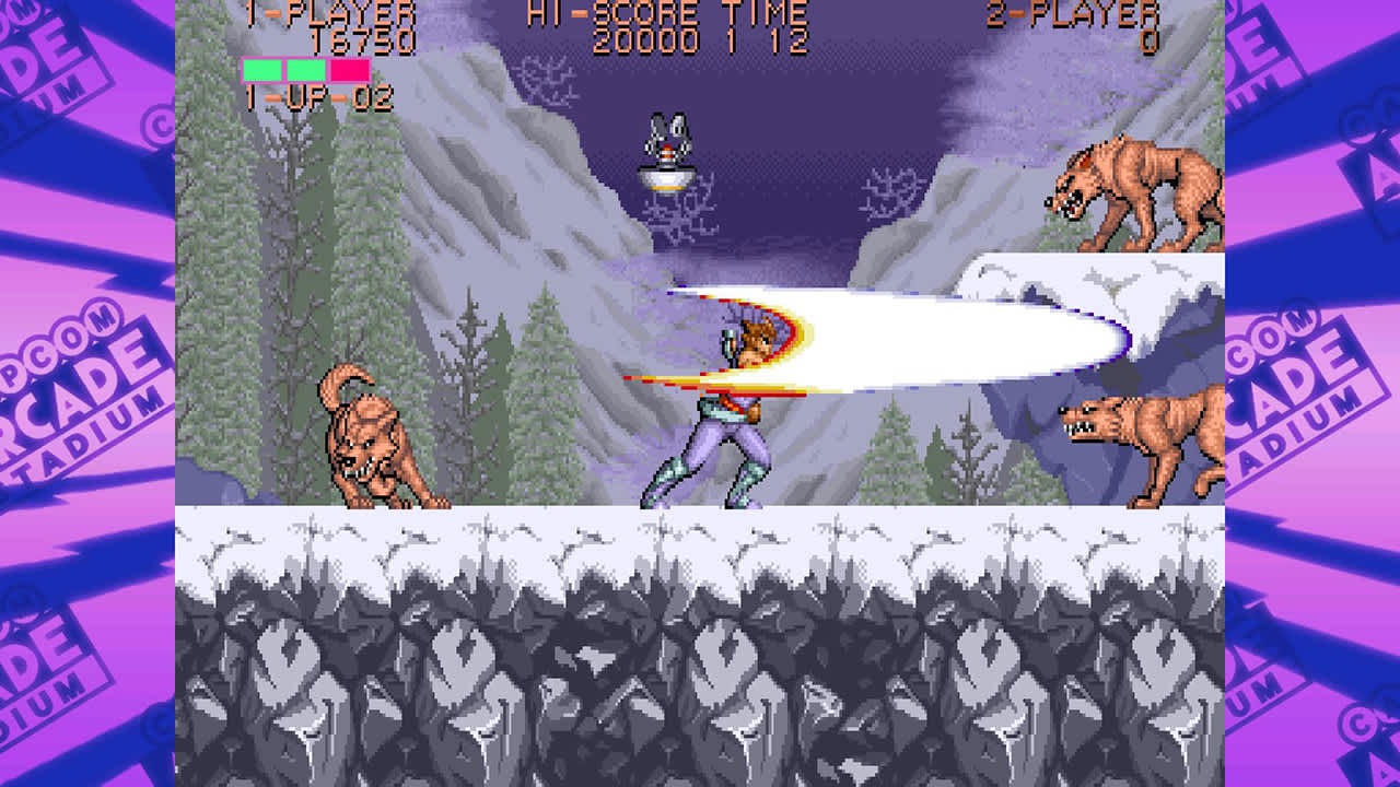 #4. Capcom Arcade Stadium：STRIDER (Nintendo) 由: CAPCOM