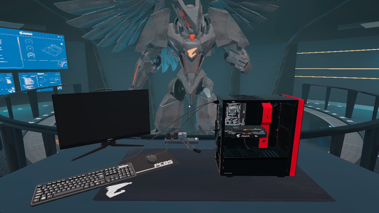 #1. PC Building Simulator AORUS Workshop (Nintendo) Podle: The Irregular Corporation