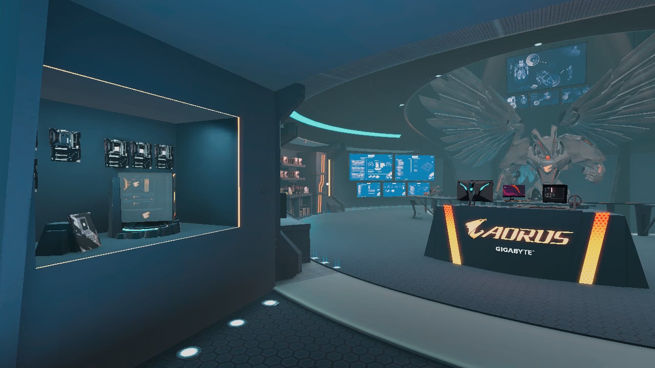 #2. PC Building Simulator AORUS Workshop (Nintendo) Podle: The Irregular Corporation