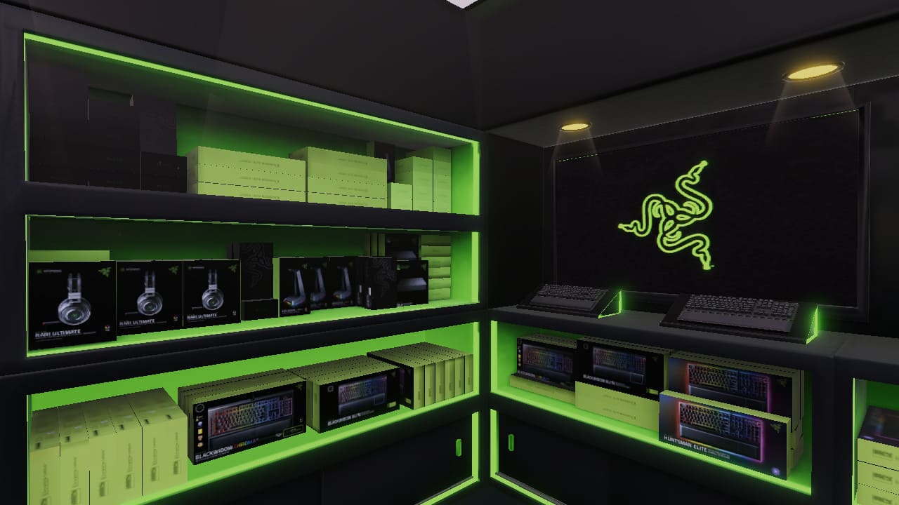 #4. PC Building Simulator Razer Workshop (Nintendo) Podle: The Irregular Corporation