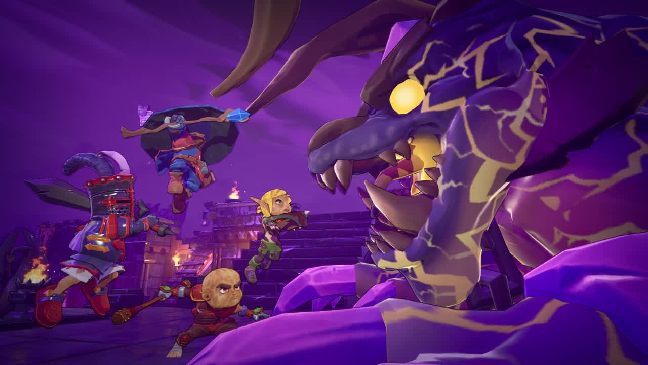 #4. Original Hero Paper Masks for Dungeon Defenders: Awakened (Nintendo) Av: Chromatic Games