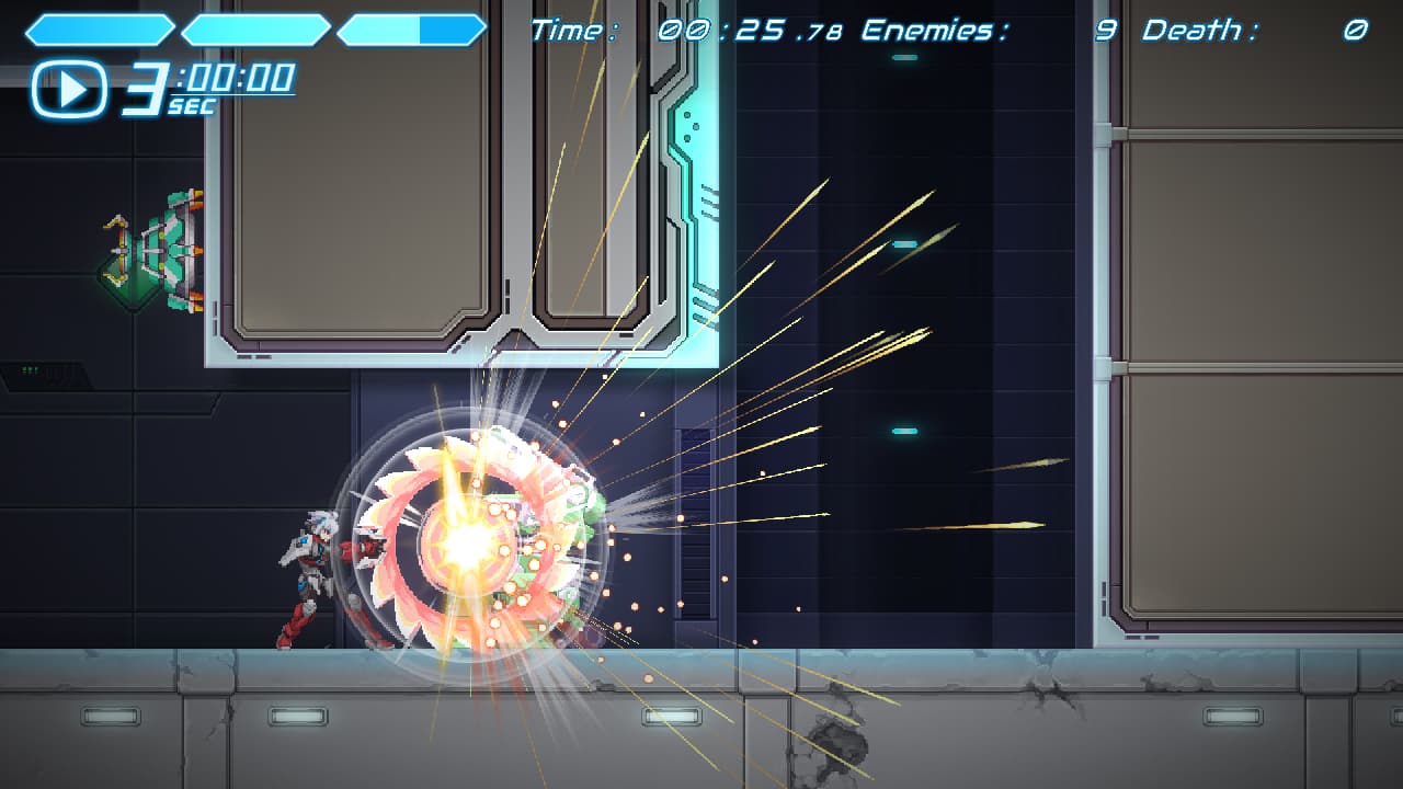 #4. Additional Story ＆ Playable Character: Copen (Gunvolt Chronicles: Luminous Avenger iX 2) (Nintendo) di: Gemdrops