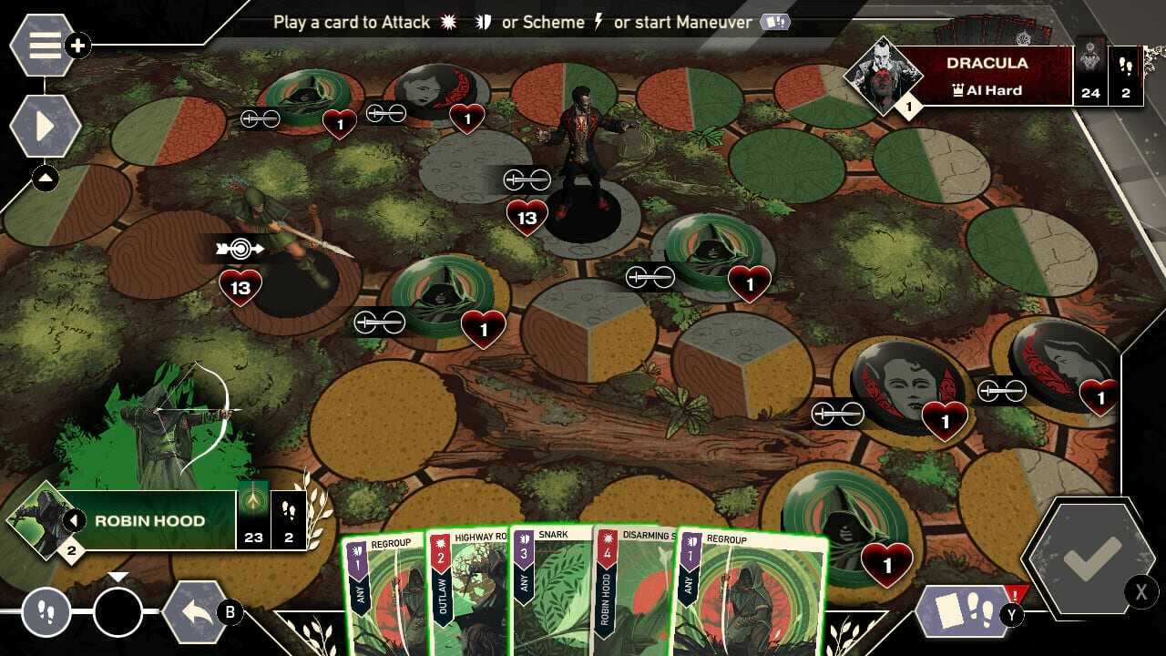 #1. Unmatched: Digital Edition - Sherwood Forest (Nintendo) 由: Dire Wolf Digital