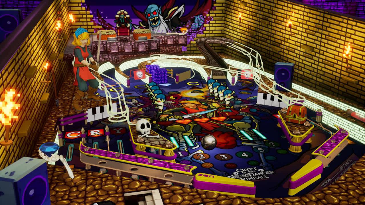 #2. Pinball FX - Crypt of the NecroDancer Pinball (Nintendo) Με: Zen Studios