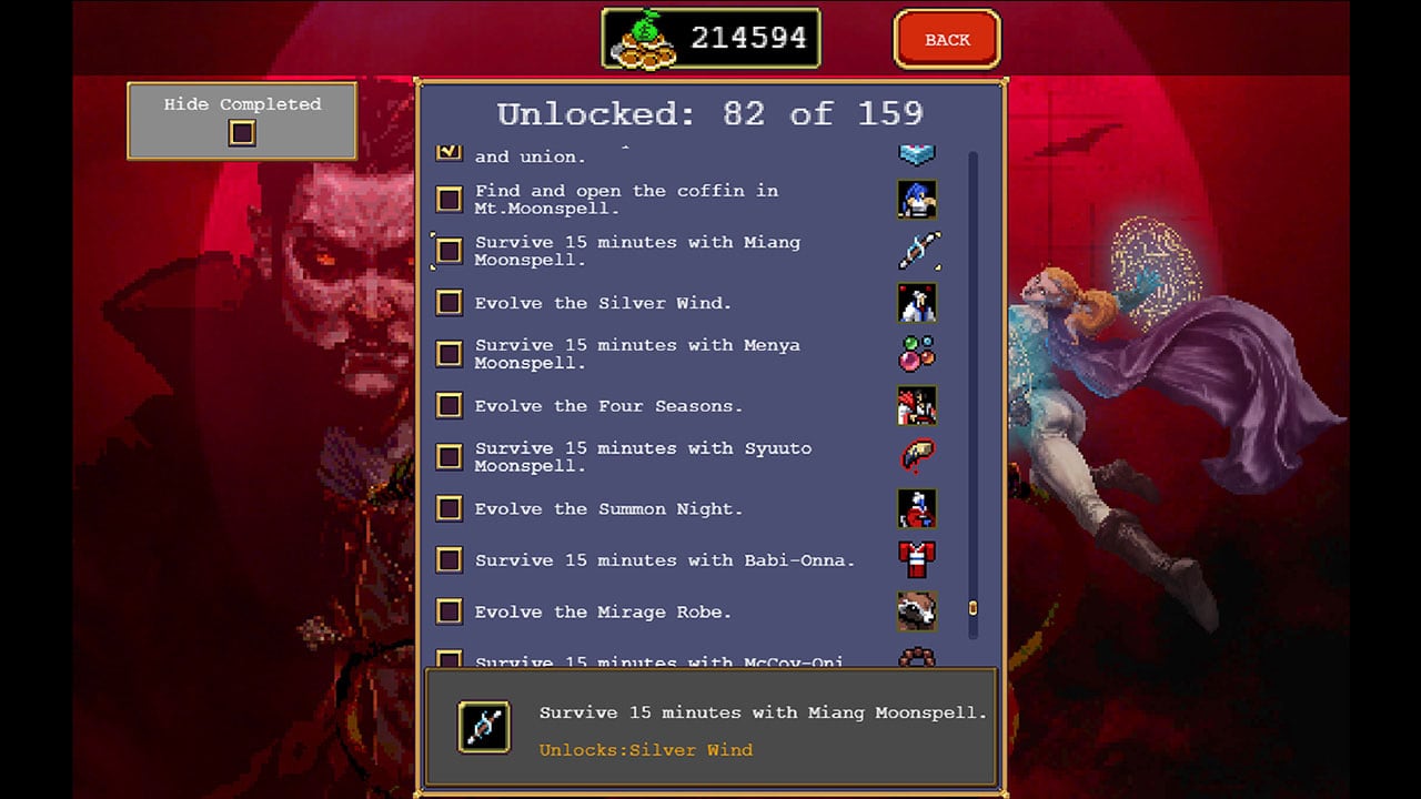 #6. Vampire Survivors: Legacy of the Moonspell (Nintendo) 来自: poncle