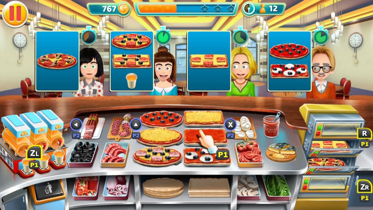 #4. Cooking Tycoons: 3 in 1 Bundle - Pizza Bar Tycoon Multiplayer Mode (Nintendo) 由: Baltoro Games