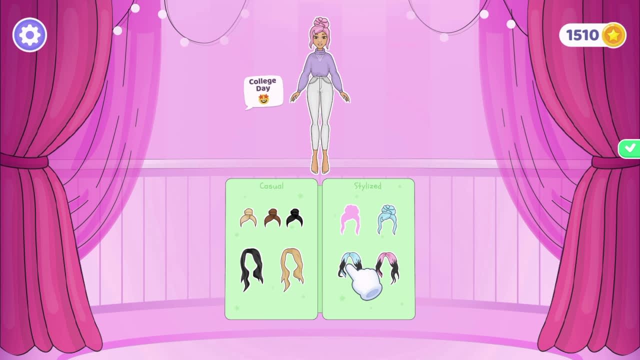 #1. DIY Paper Doll: Daily Style (Nintendo) By: QubicGames