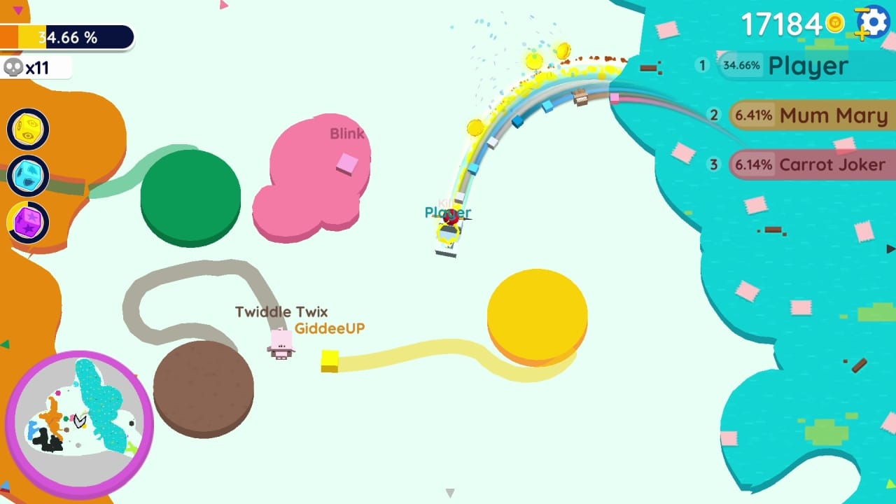 #5. Paper io 2: Complete Edition (Nintendo) Av: QubicGames