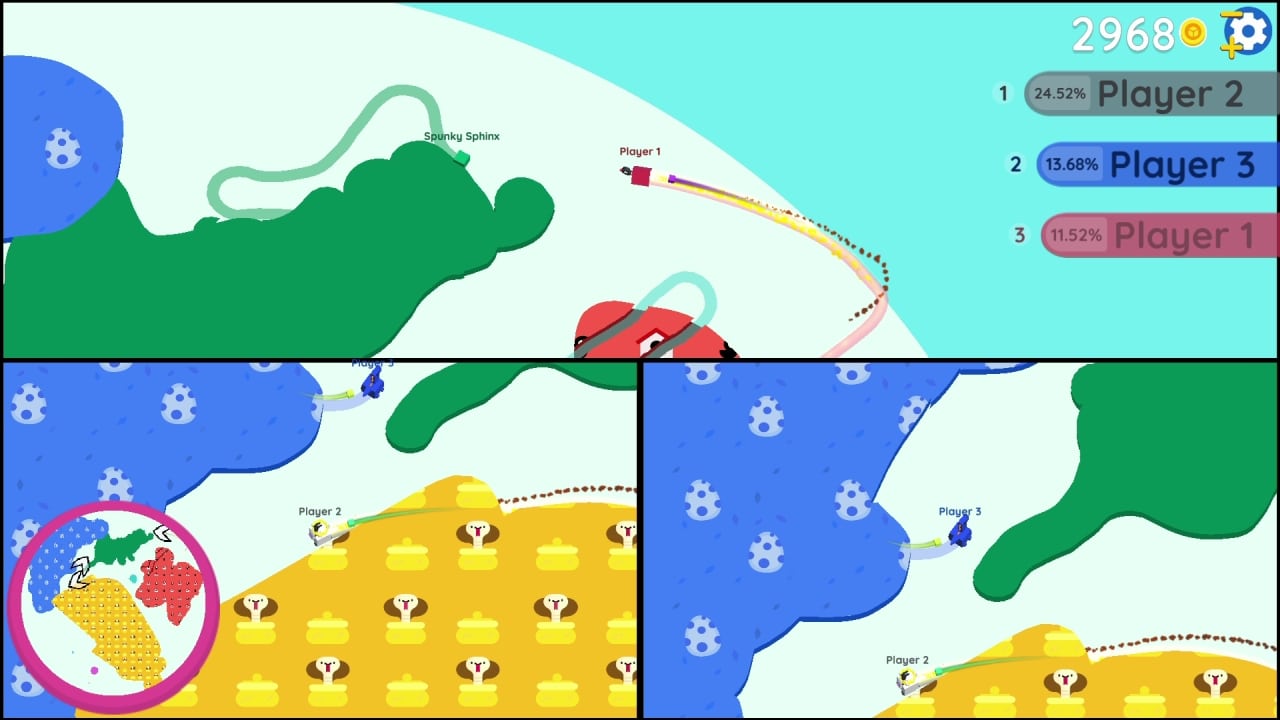 #4. Paper io 2: Complete Edition (Nintendo) Av: QubicGames