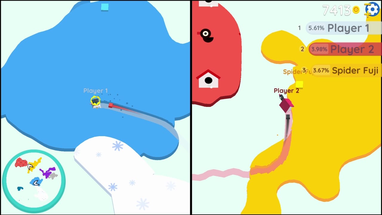 #3. Paper io 2: Complete Edition (Nintendo) Av: QubicGames