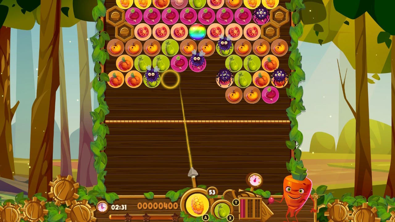 #6. Vege Bubble Shoot Extended Edition (Nintendo) 由: Baltoro Games