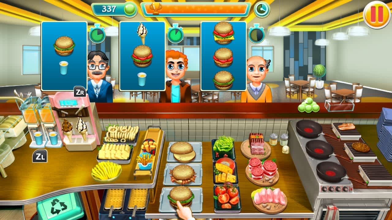 #5. Burger Chef Tycoon Value Edition (Nintendo) 由: Baltoro Games
