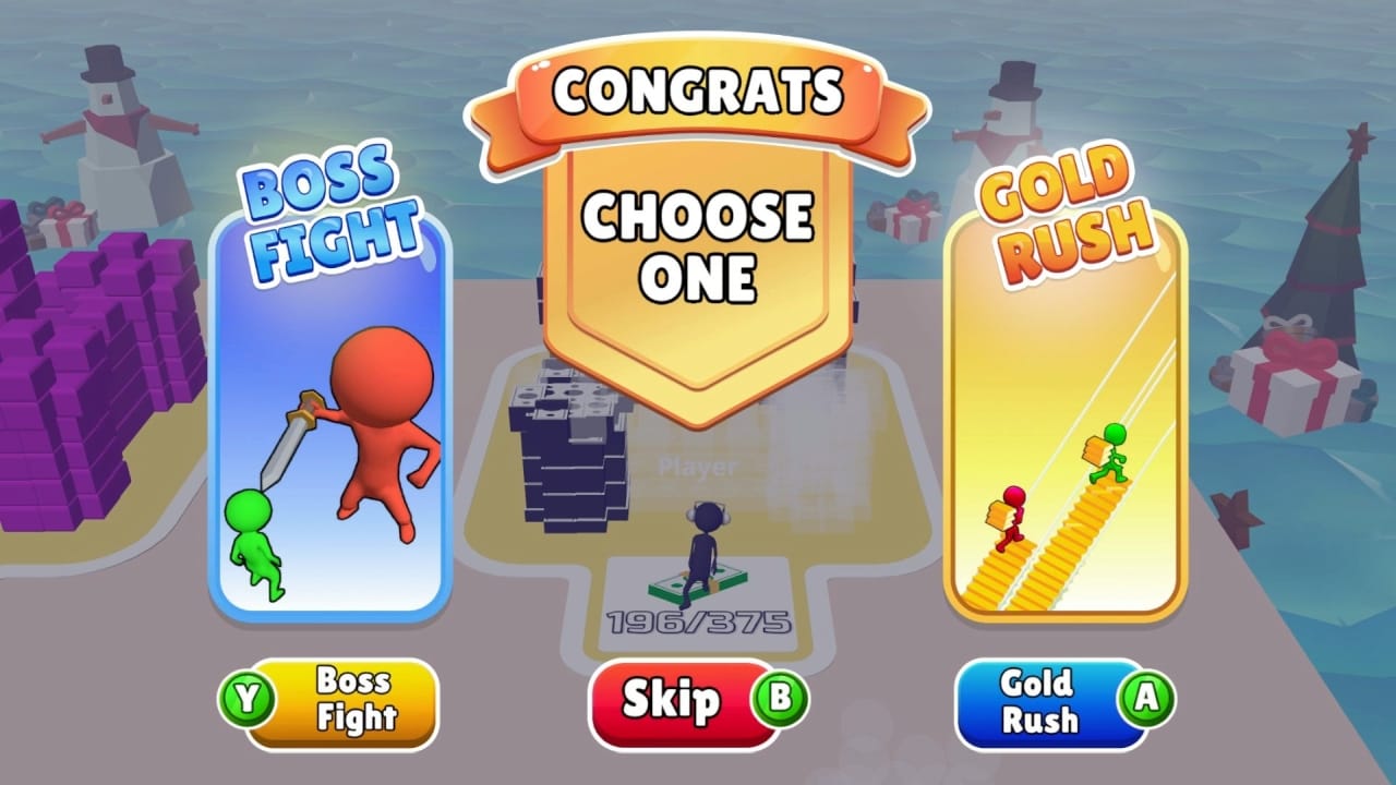 #6. Bridge Race: Royal Edition (Nintendo) Podle: QubicGames