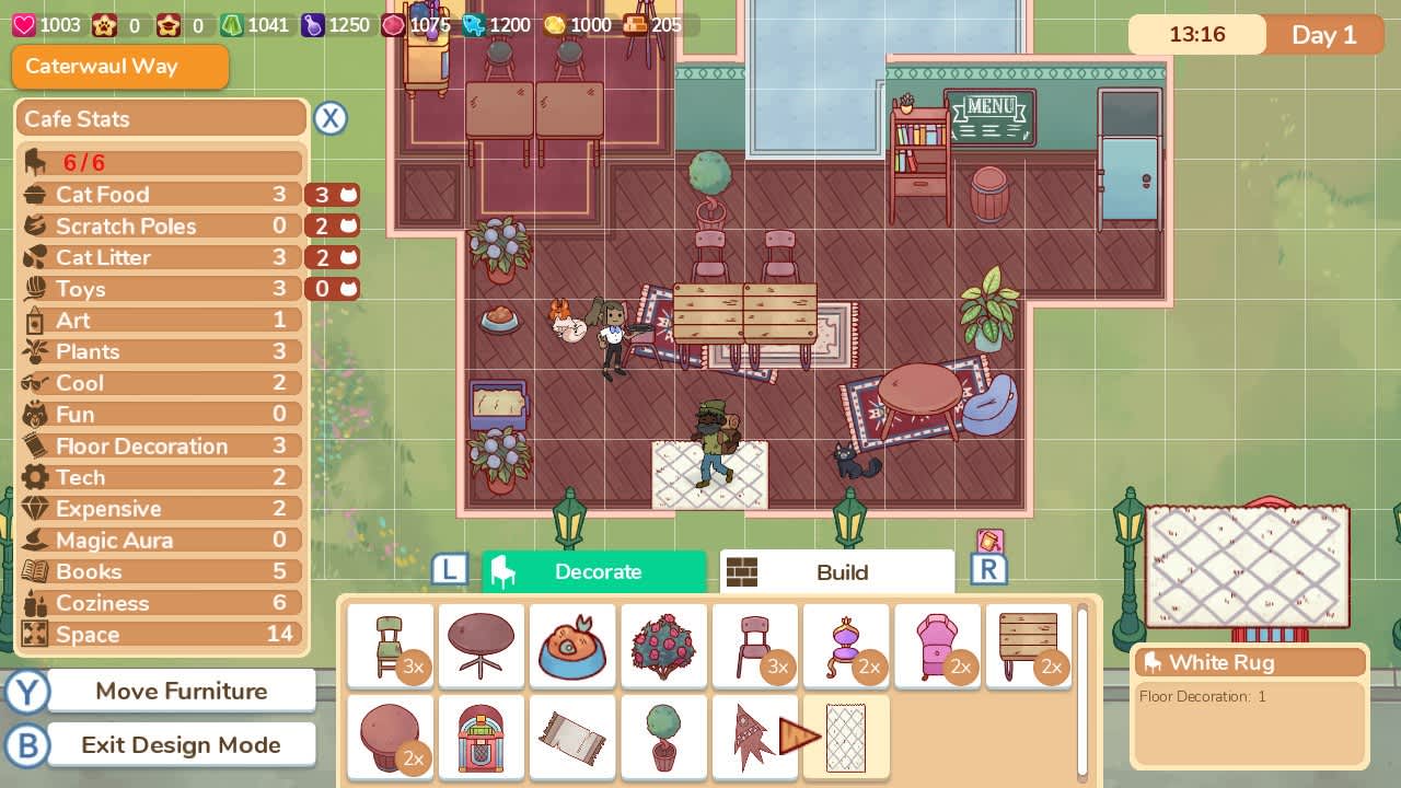 #6. Mail Time + Cat Cafe Manager (Nintendo) di: indie.io