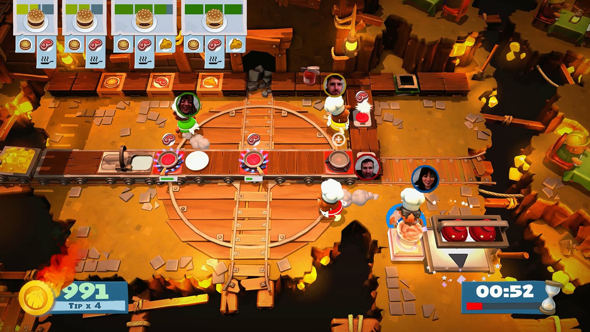 #3. Overcooked! 2 – Nintendo Switch 2 Edition (Nintendo) Podle: Team17