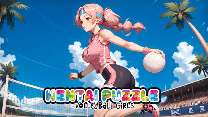 Hentai Puzzle: Volleyball Girls cover