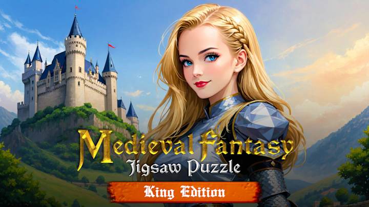 Medieval Fantasy: Jigsaw Puzzle King Edition cover