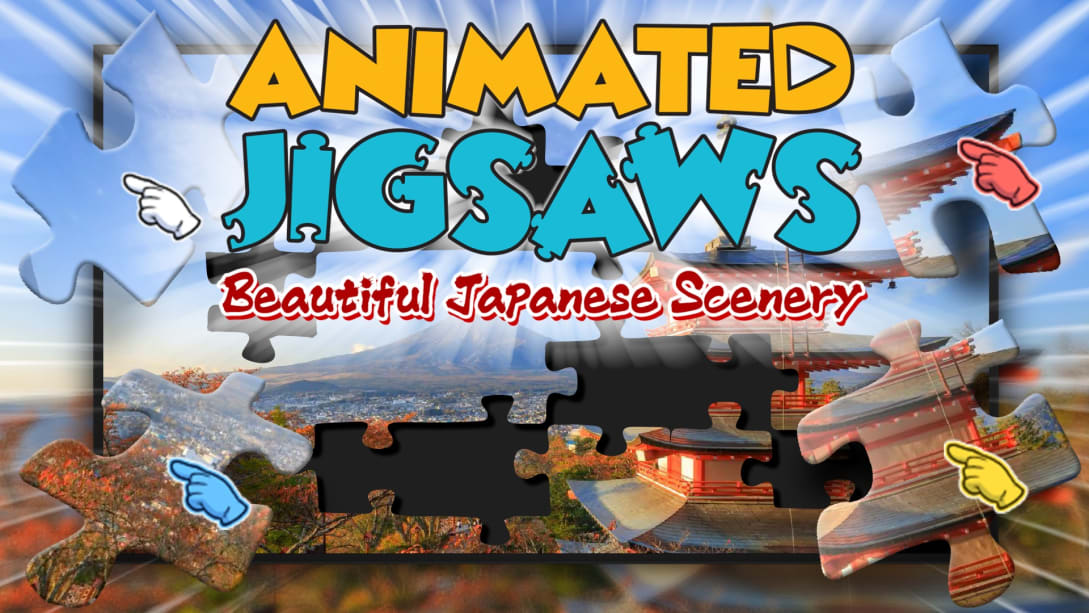Animated Jigsaws Beautiful Japanese Scenery for Nintendo Switch