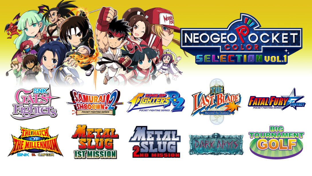 Neogeo Pocket Color Selection Vol 1 For Nintendo Switch Nintendo Game Details There are still a few neo geo games not on the switch, ps4, or xbox one, but it's been quite a while since the last neo geo game. neogeo pocket color selection vol 1 for