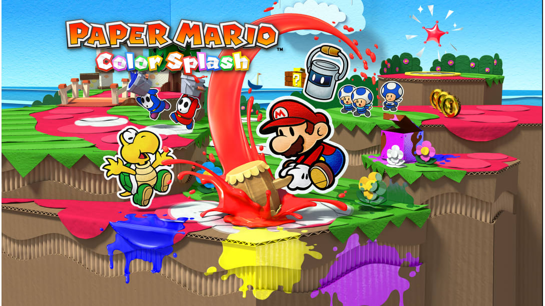 Paper Mario Color Splash For Wii U Nintendo Game Details