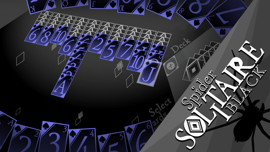 Spider Solitaire BLACK para la consola Nintendo Switch