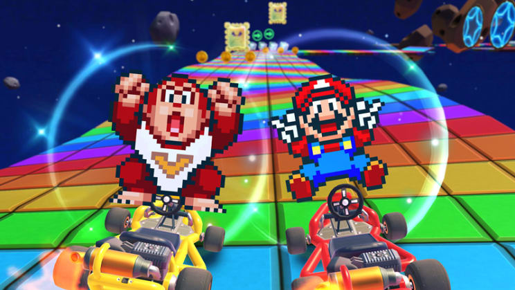 Le Site Officiel De Super Mario Nouvelles Glissez Dans Le Fun De La Vieille Ecole Avec La Saison Super Mario Kart