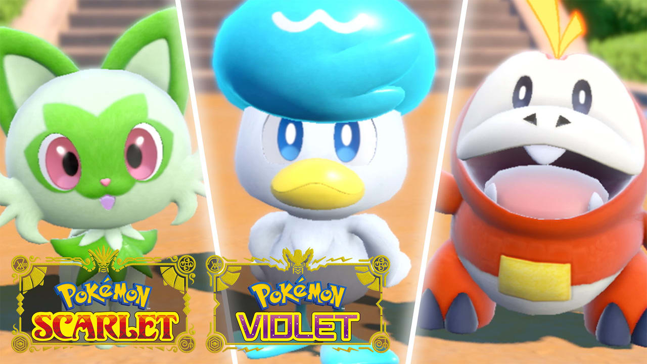 Pokémon Scarlet and Pokémon Violet Double Pack for Nintendo Switch -  Nintendo
