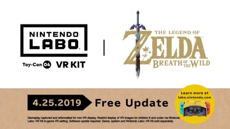 nintendo labo vr zelda