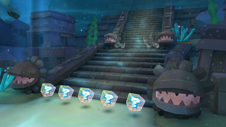 Mario kart store piranha