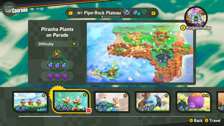 mapa de nivel mundial de super mario