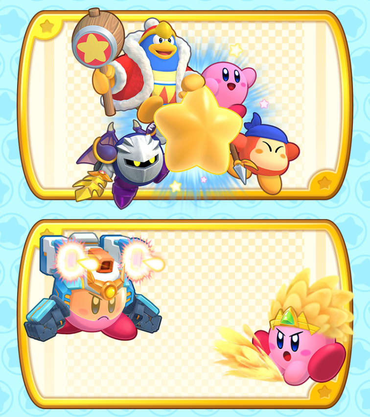 Kirby's Dream Land 2 - All Friends & Abilities 