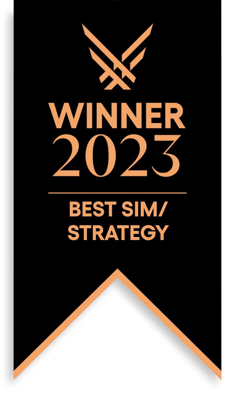 Winner 2023, best sim/strategy.