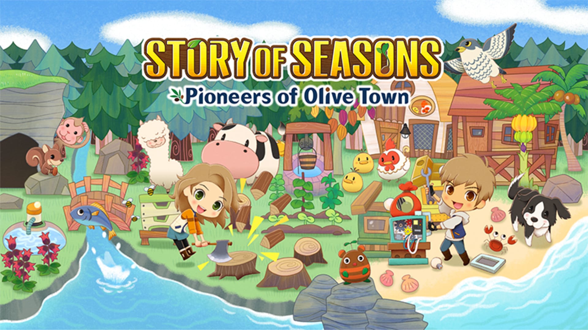 Construye tu granja desde cero en el juego STORY OF SEASONS Pioneers of