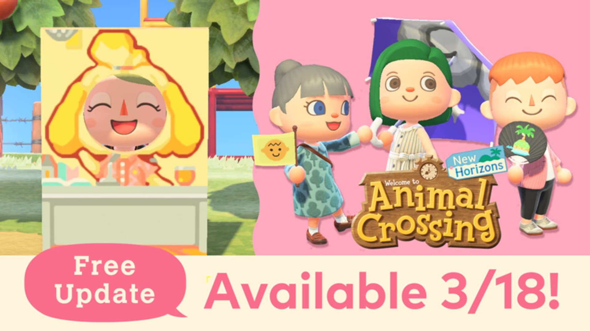 Free Update For Animal Crossing New Horizons Delivers New Content Nintendo Official Site