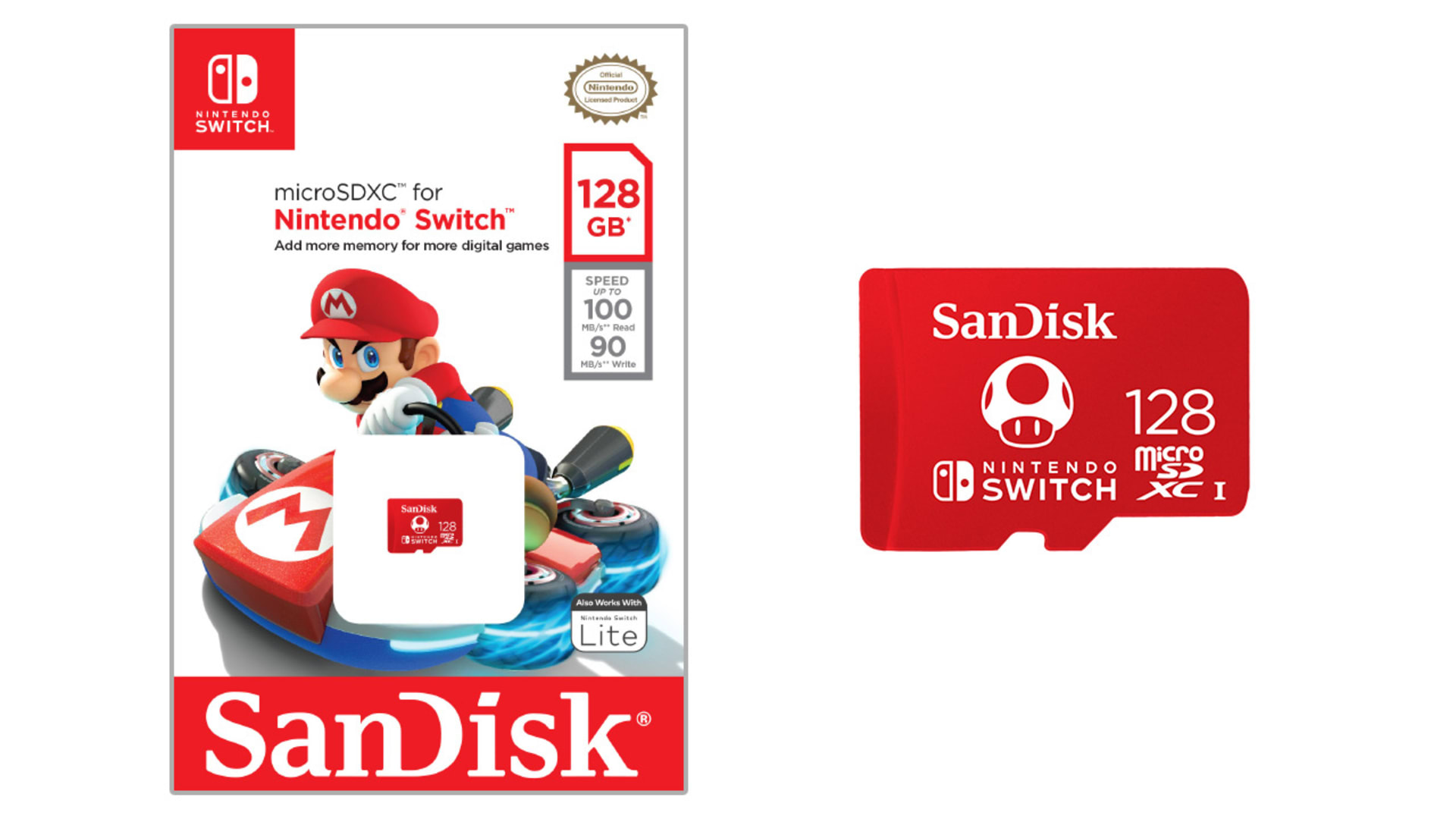 128GB SanDisk Memory Card for Nintendo Switch Nintendo Official Site
