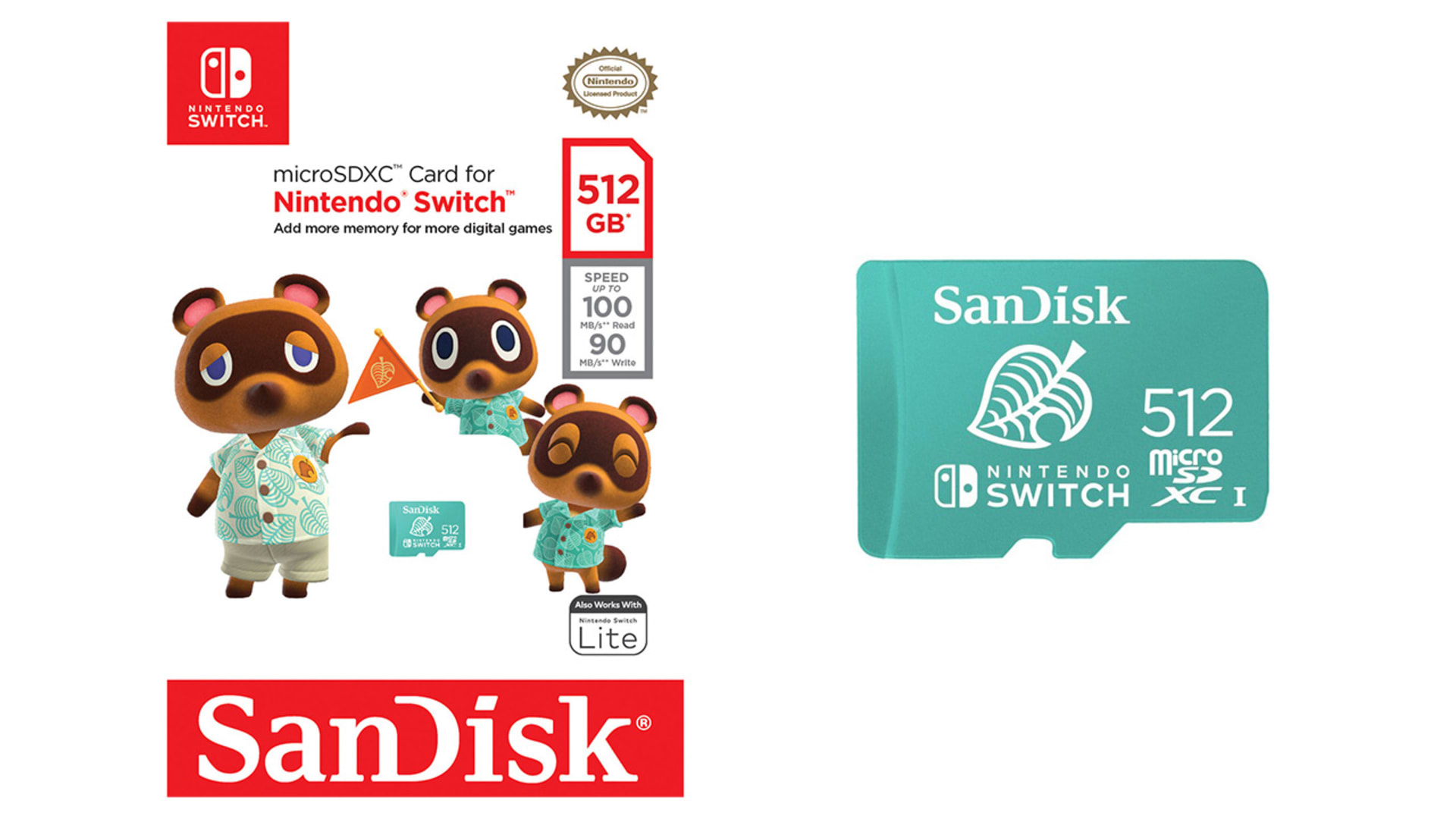microsdxc nintendo switch