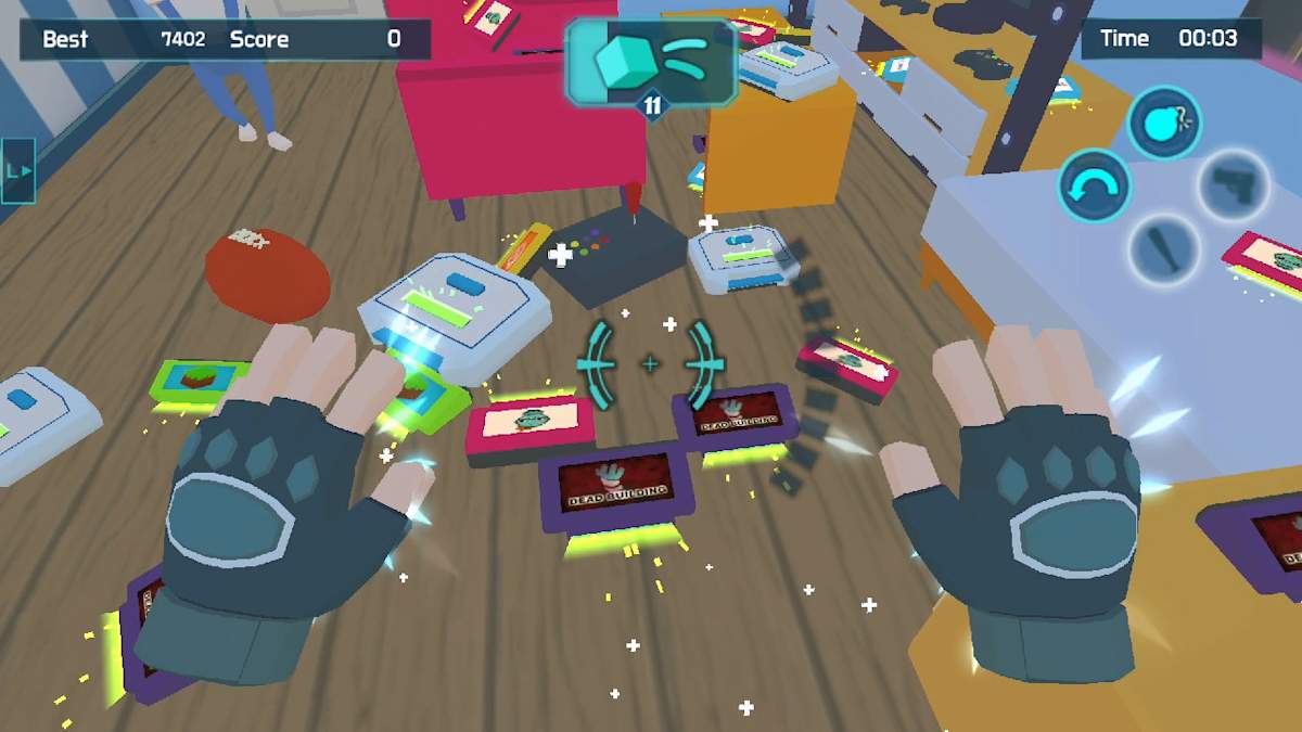 Throw Anything: Zombie Invaders - zrzut ekranu 1