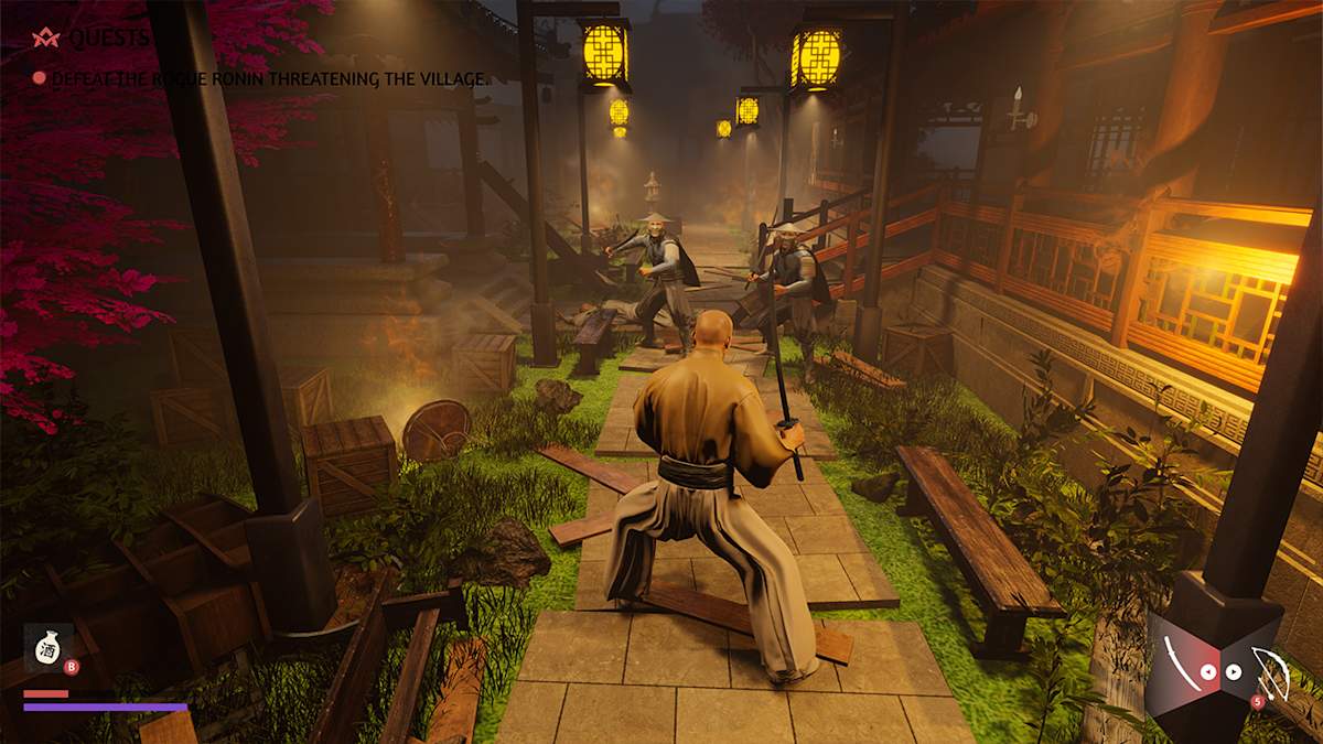 Samurai Simulator: Kensei Warrior - zrzut ekranu 2
