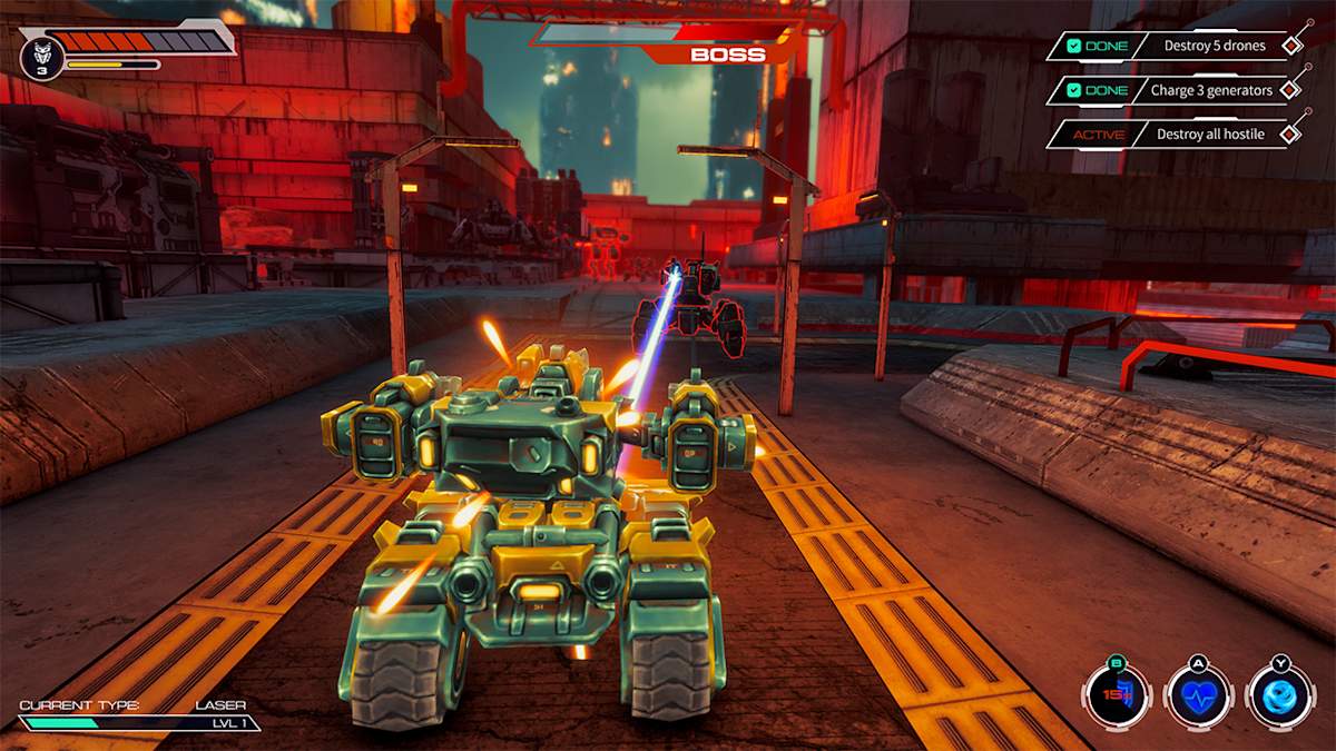 Mech Robot: Battle Shooter Warrior - zrzut ekranu 1