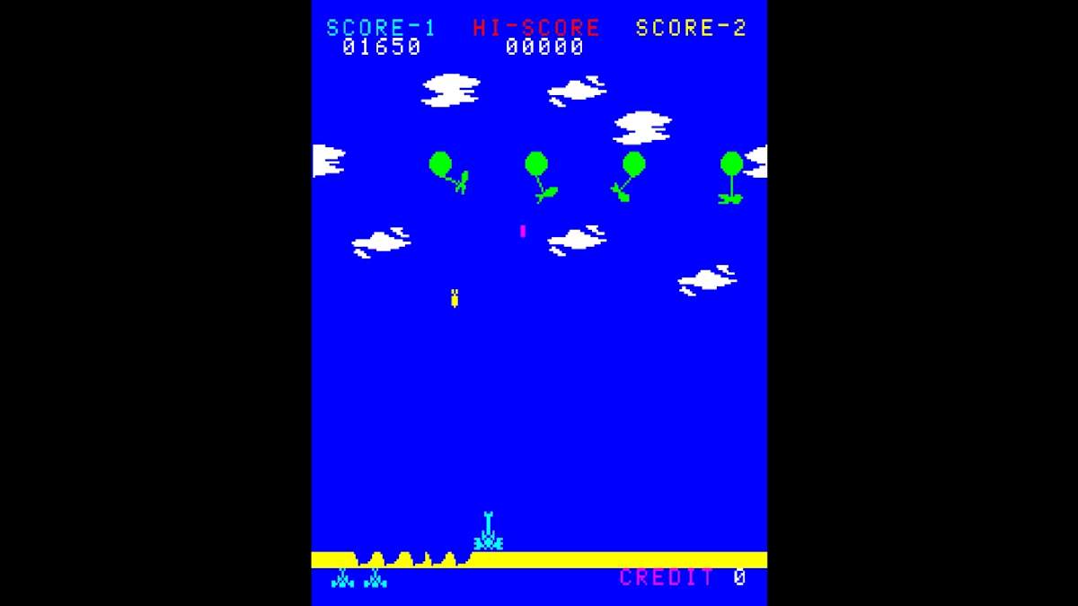 Arcade Archives BALLOON BOMBER - zrzut ekranu 3